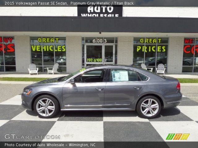 2015 Volkswagen Passat SE Sedan in Platinum Gray Metallic