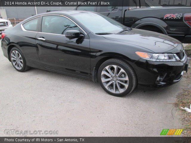 2014 Honda Accord EX-L Coupe in Crystal Black Pearl