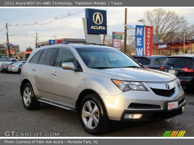 2012 Acura MDX SH-AWD Technology in Palladium Metallic