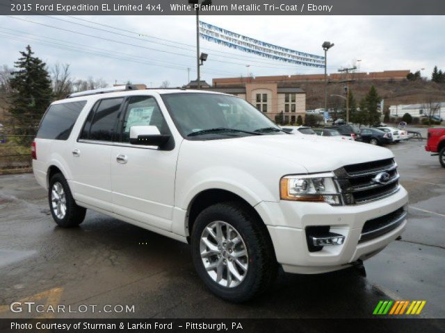 2015 Ford Expedition EL Limited 4x4 in White Platinum Metallic Tri-Coat