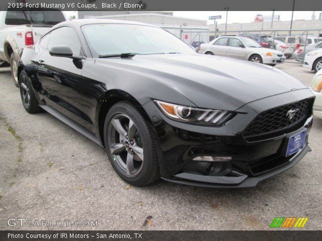 2015 Ford Mustang V6 Coupe in Black