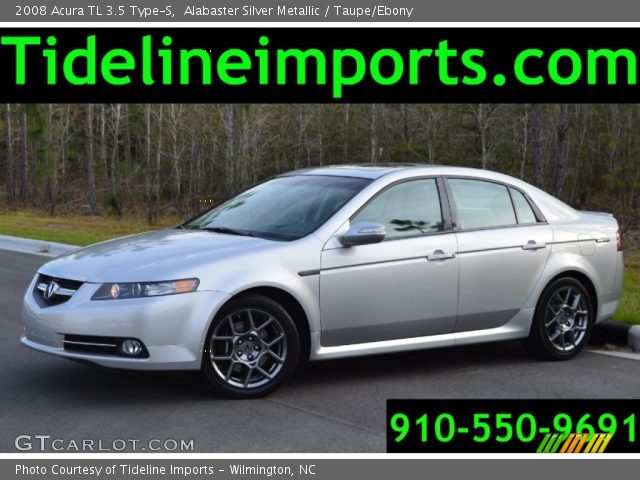 2008 Acura TL 3.5 Type-S in Alabaster Silver Metallic