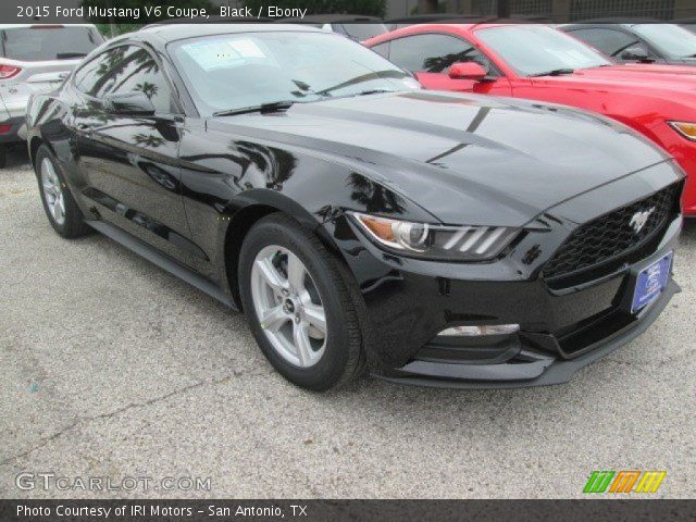 2015 Ford Mustang V6 Coupe in Black