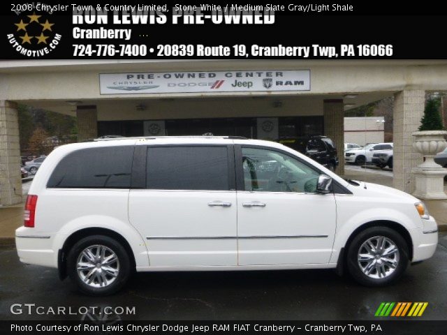 2008 Chrysler Town & Country Limited in Stone White