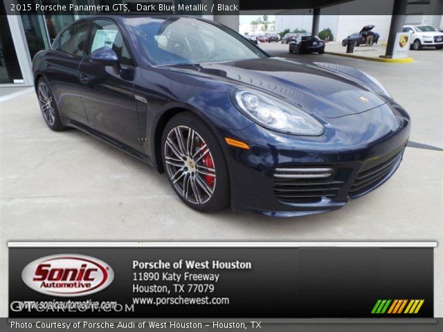 2015 Porsche Panamera GTS in Dark Blue Metallic