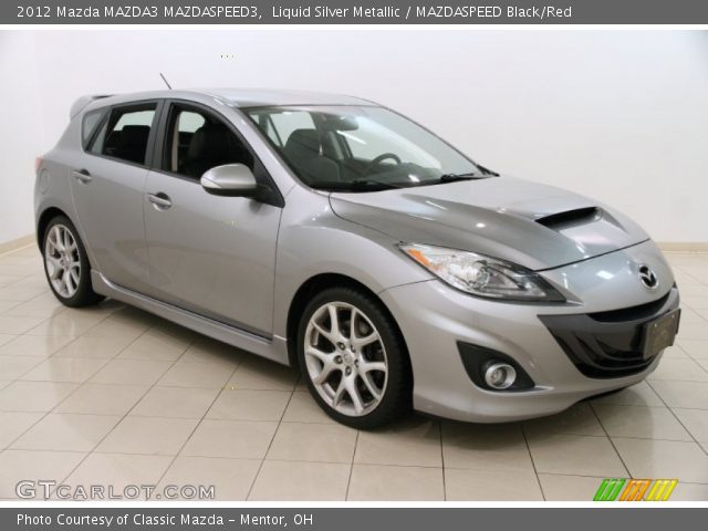 2012 Mazda MAZDA3 MAZDASPEED3 in Liquid Silver Metallic