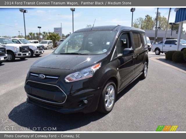 2014 Ford Transit Connect Titanium Wagon in Panther Black