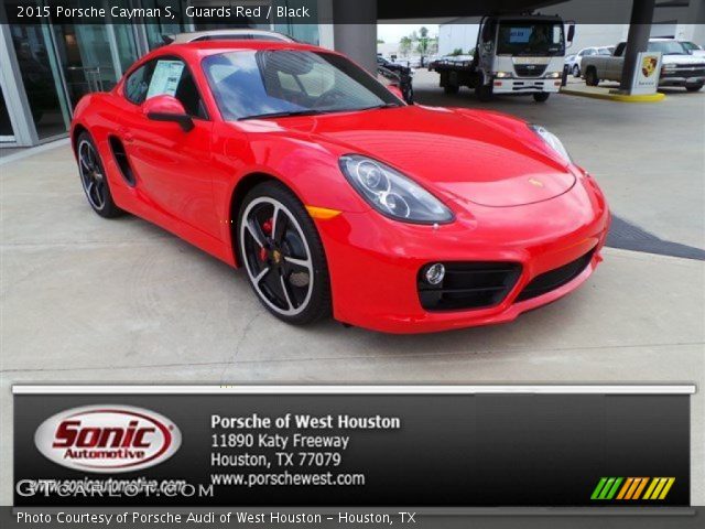 2015 Porsche Cayman S in Guards Red