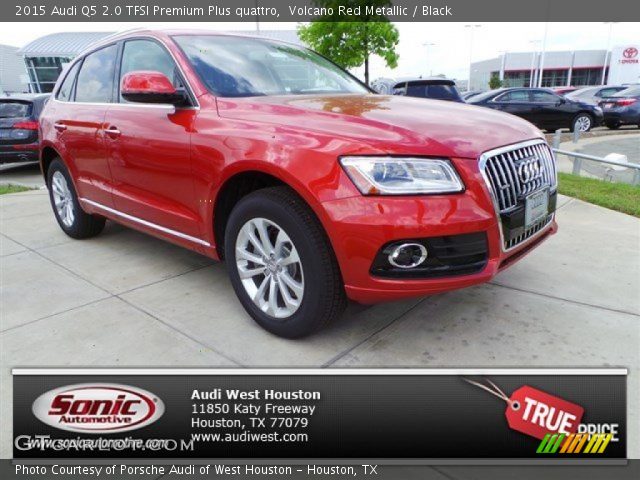 2015 Audi Q5 2.0 TFSI Premium Plus quattro in Volcano Red Metallic