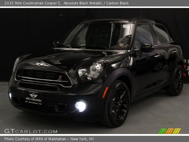 2015 Mini Countryman Cooper S in Absolute Black Metallic