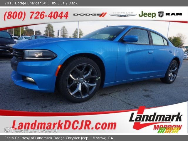 2015 Dodge Charger SXT in B5 Blue