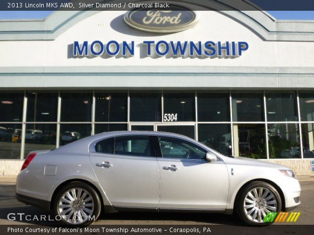 2013 Lincoln MKS AWD in Silver Diamond