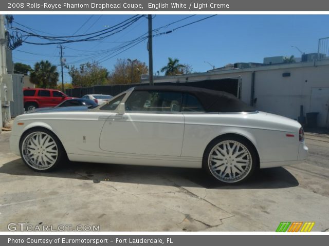 2008 Rolls-Royce Phantom Drophead Coupe  in English White