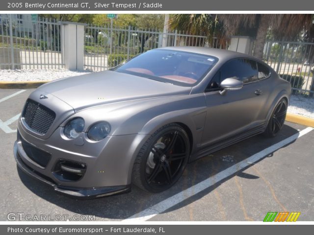 2005 Bentley Continental GT  in Silver Tempest