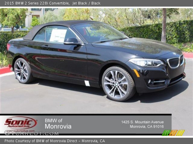 2015 BMW 2 Series 228i Convertible in Jet Black