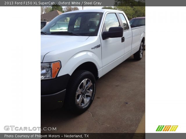 2013 Ford F150 XL SuperCab in Oxford White
