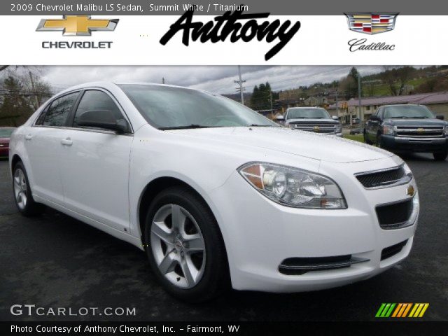 2009 Chevrolet Malibu LS Sedan in Summit White
