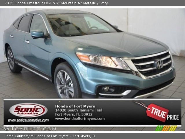 2015 Honda Crosstour EX-L V6 in Mountain Air Metallic