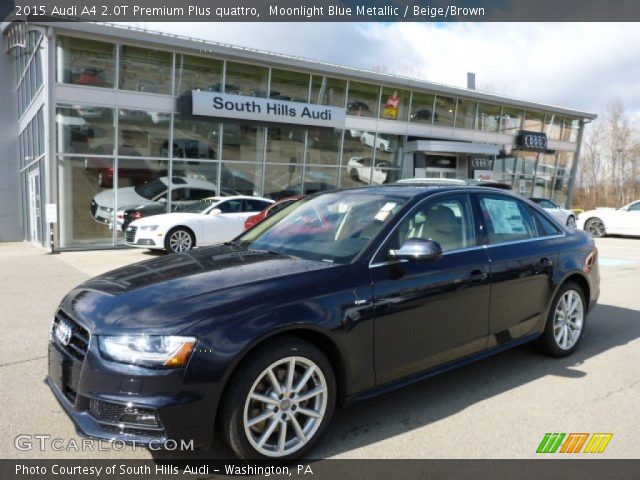 2015 Audi A4 2.0T Premium Plus quattro in Moonlight Blue Metallic