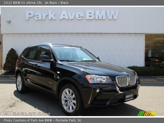 2013 BMW X3 xDrive 28i in Jet Black
