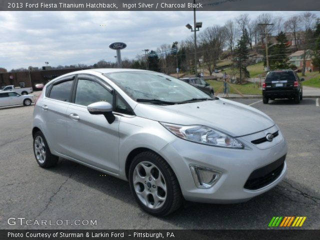 2013 Ford Fiesta Titanium Hatchback in Ingot Silver
