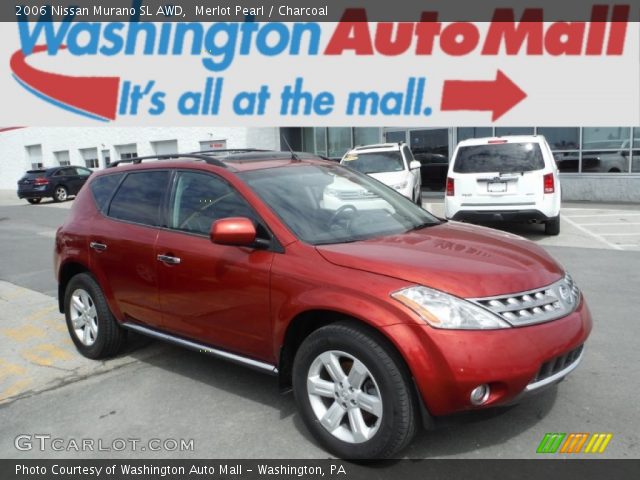 2006 Nissan Murano SL AWD in Merlot Pearl