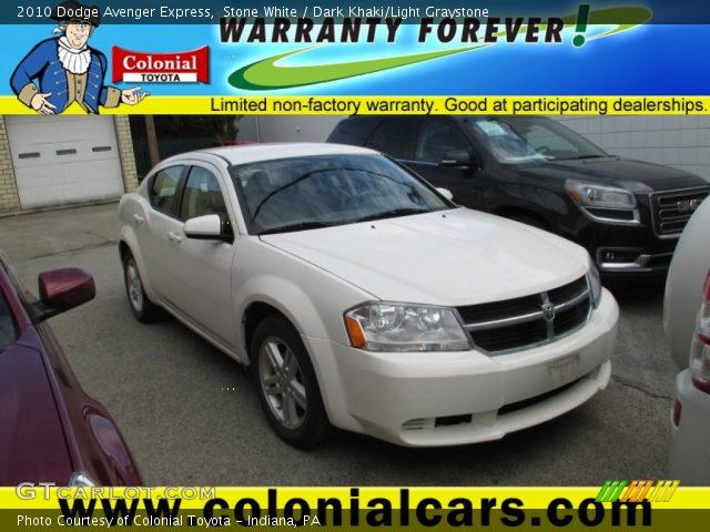 2010 Dodge Avenger Express in Stone White