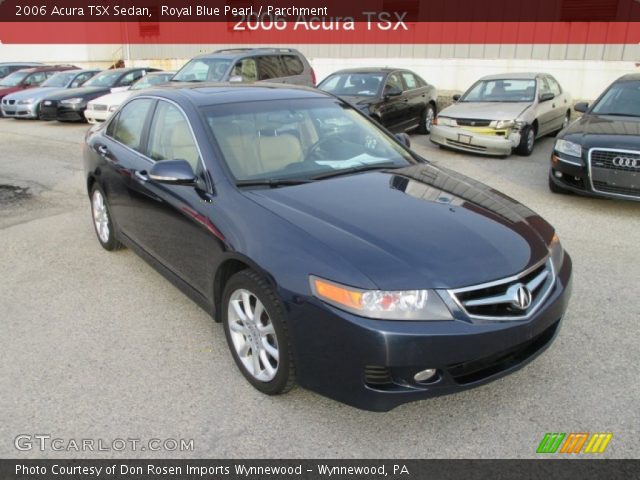 2006 Acura TSX Sedan in Royal Blue Pearl