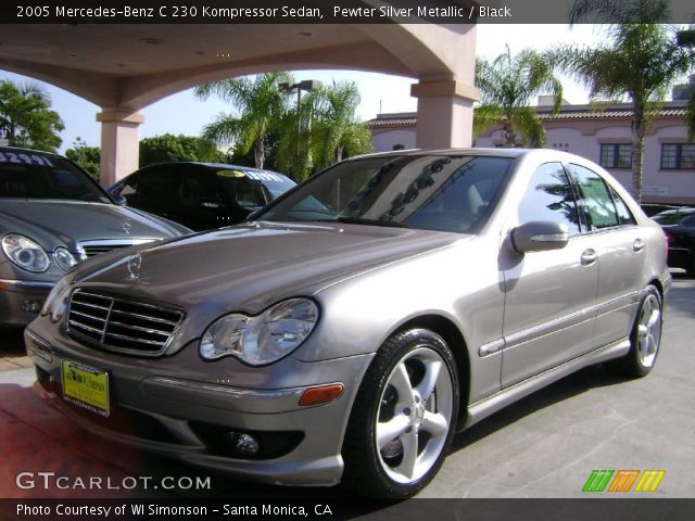 2005 Mercedes-Benz C 230 Kompressor Sedan in Pewter Silver Metallic
