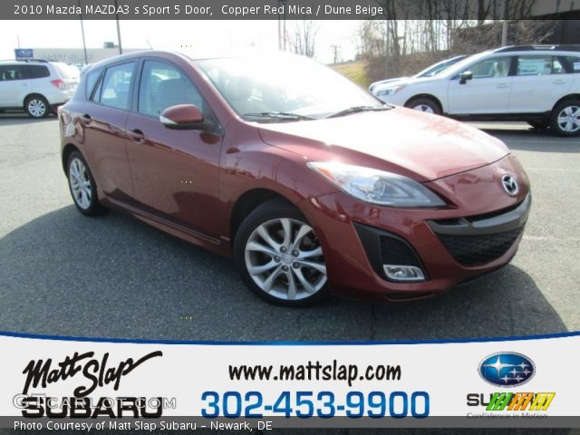 2010 Mazda MAZDA3 s Sport 5 Door in Copper Red Mica