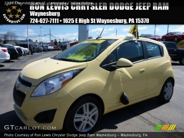 2014 Chevrolet Spark LS in Lemonade
