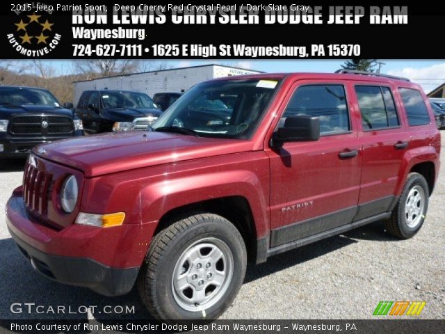 2015 Jeep Patriot Sport in Deep Cherry Red Crystal Pearl