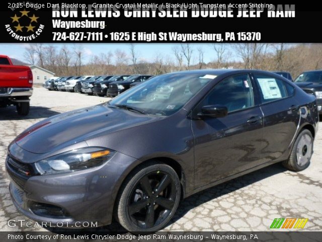 2015 Dodge Dart Blacktop in Granite Crystal Metallic