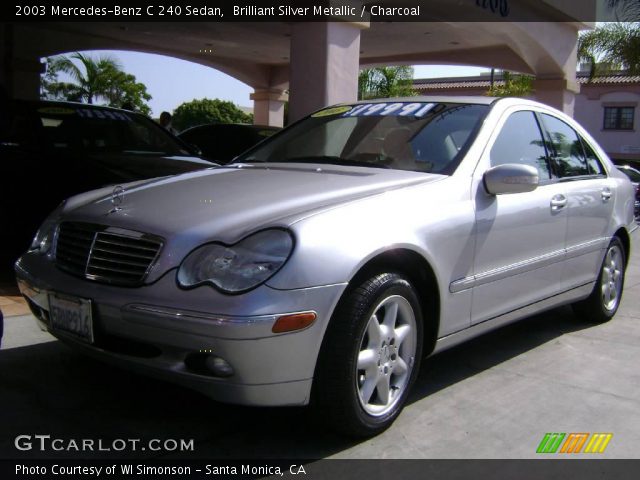2003 Mercedes-Benz C 240 Sedan in Brilliant Silver Metallic