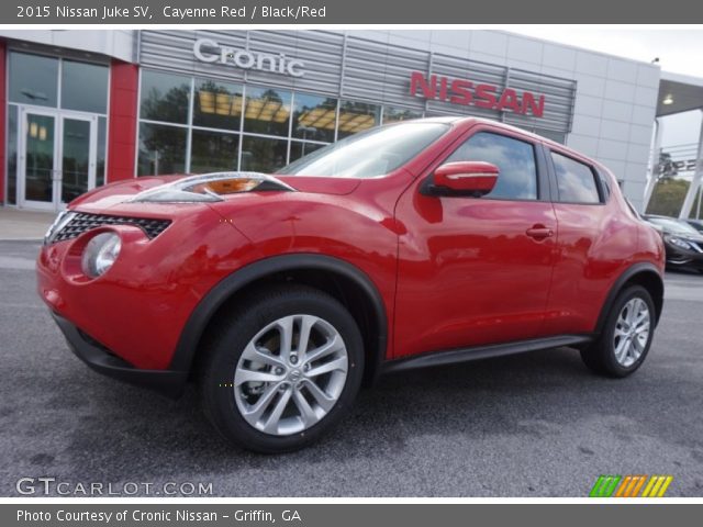 2015 Nissan Juke SV in Cayenne Red