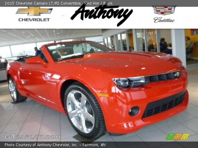 2015 Chevrolet Camaro LT/RS Convertible in Red Hot