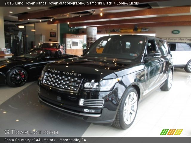 2015 Land Rover Range Rover Autobiography in Santorini Black