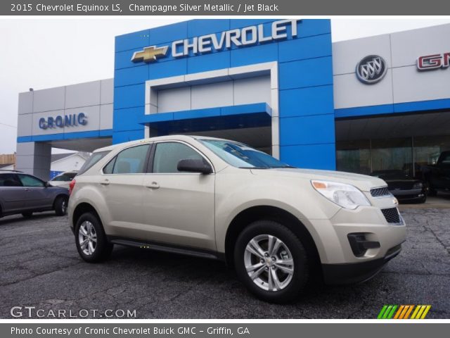 2015 Chevrolet Equinox LS in Champagne Silver Metallic