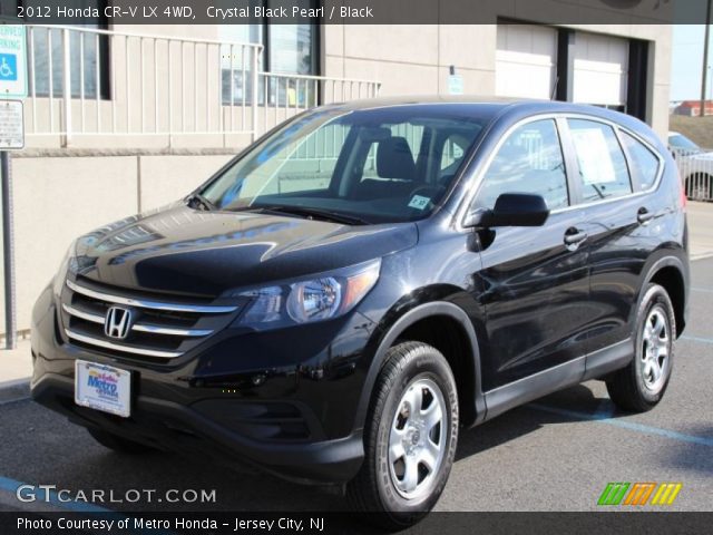 2012 Honda CR-V LX 4WD in Crystal Black Pearl