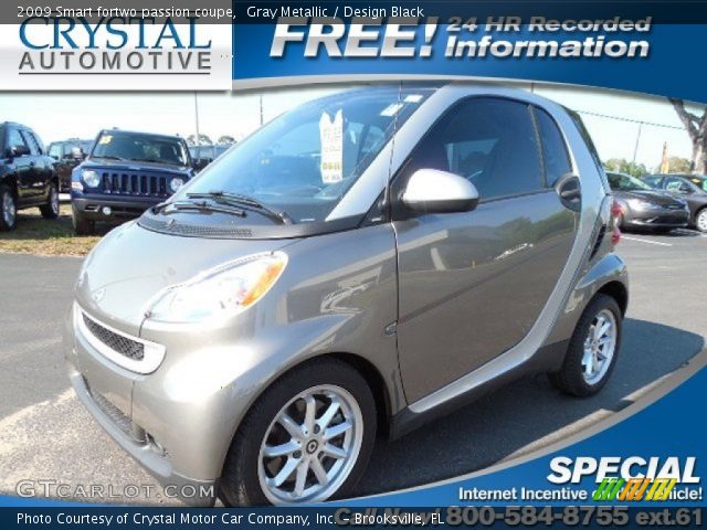 2009 Smart fortwo passion coupe in Gray Metallic