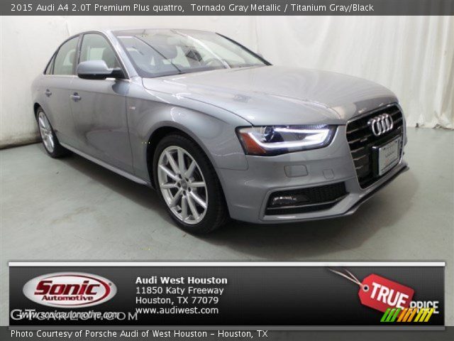 2015 Audi A4 2.0T Premium Plus quattro in Tornado Gray Metallic