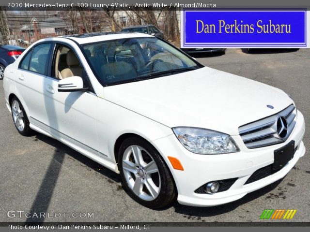 2010 Mercedes-Benz C 300 Luxury 4Matic in Arctic White
