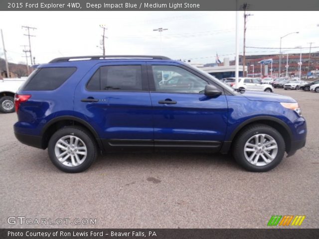 2015 Ford Explorer 4WD in Deep Impact Blue