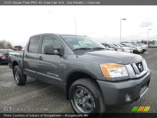 2015 Nissan Titan PRO-4X Crew Cab 4x4 in Gun Metallic