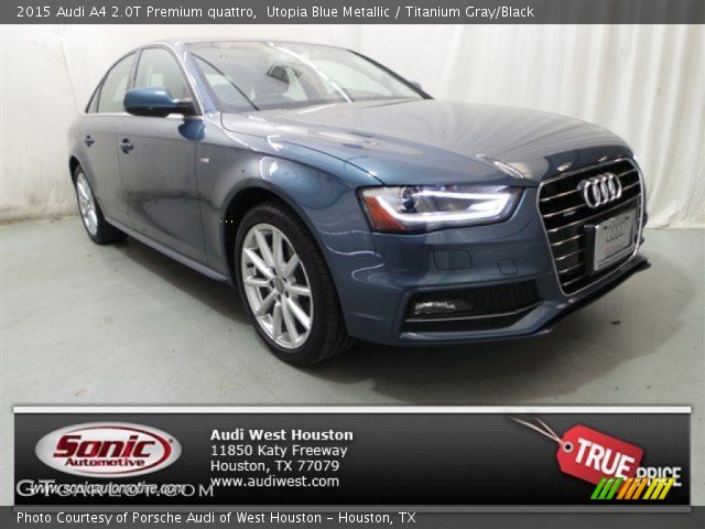 2015 Audi A4 2.0T Premium quattro in Utopia Blue Metallic