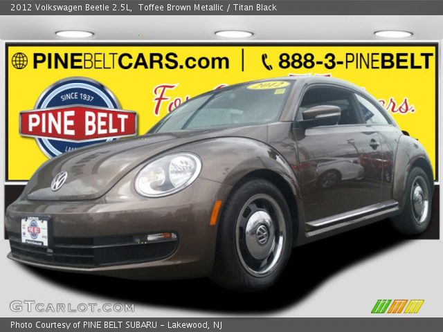 2012 Volkswagen Beetle 2.5L in Toffee Brown Metallic