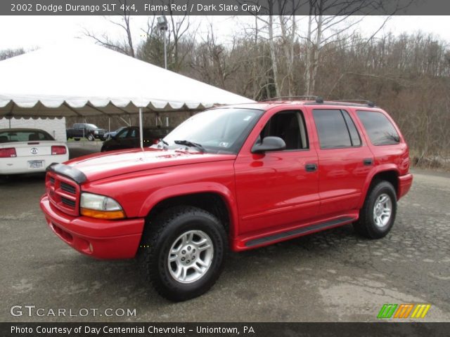 2002 Dodge Durango SLT 4x4 in Flame Red
