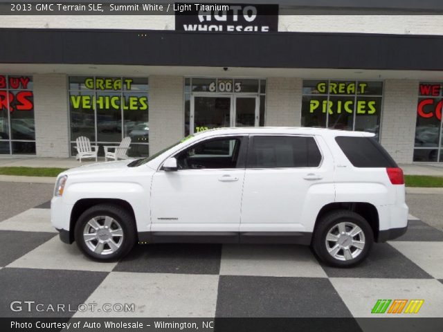 2013 GMC Terrain SLE in Summit White