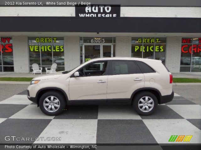 2012 Kia Sorento LX in White Sand Beige
