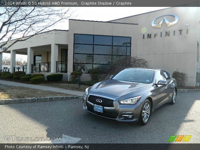 2014 Infiniti Q 50 Hybrid AWD Premium in Graphite Shadow